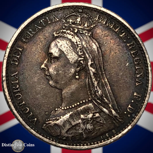 Great Britain 1891 Six Pence GB2757