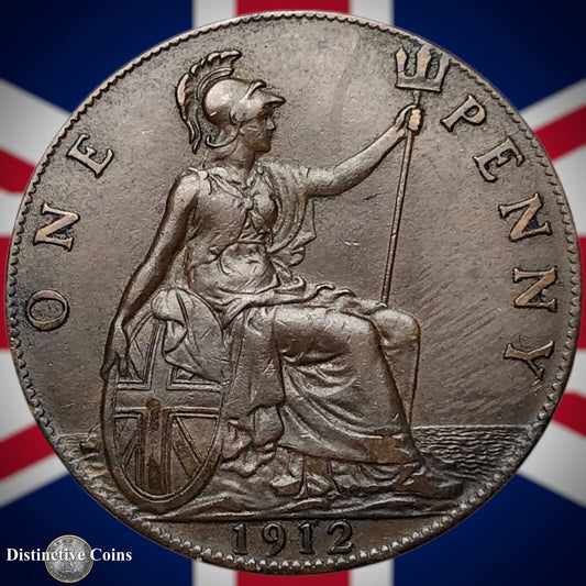 Great Britain 1912 Penny 1d GB6758