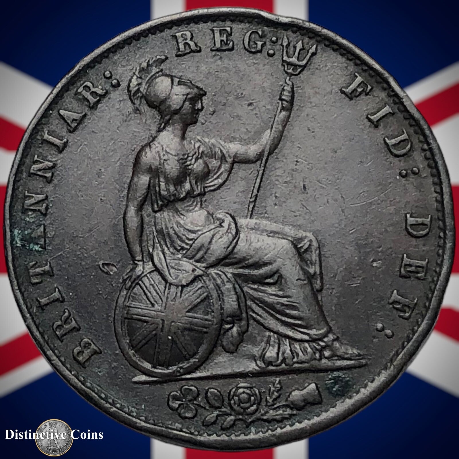 Great Britain 1854 Half Penny 1/2d GB5291