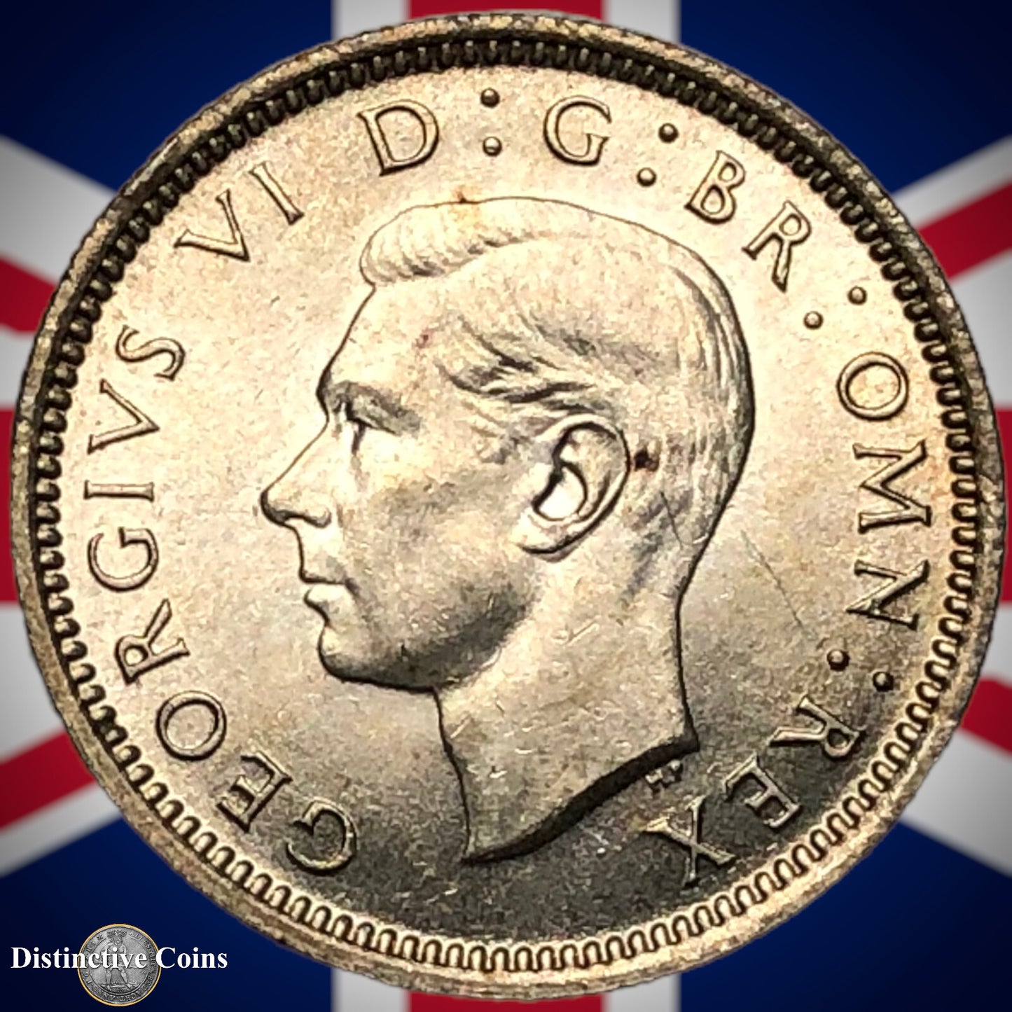 Great Britain 1944 Six Pence GB1749