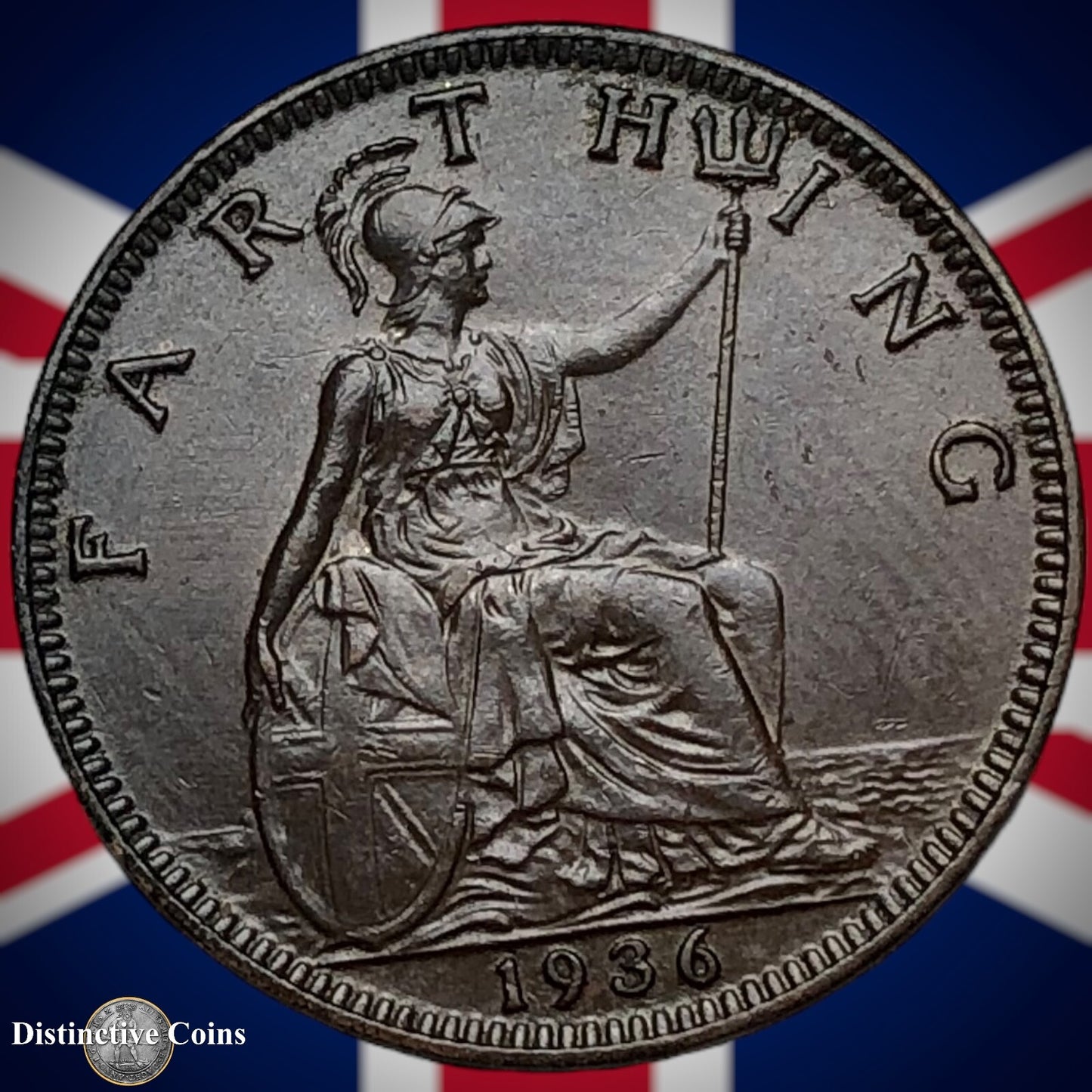 Great Britain 1936 Farthing 1/4d GB4986