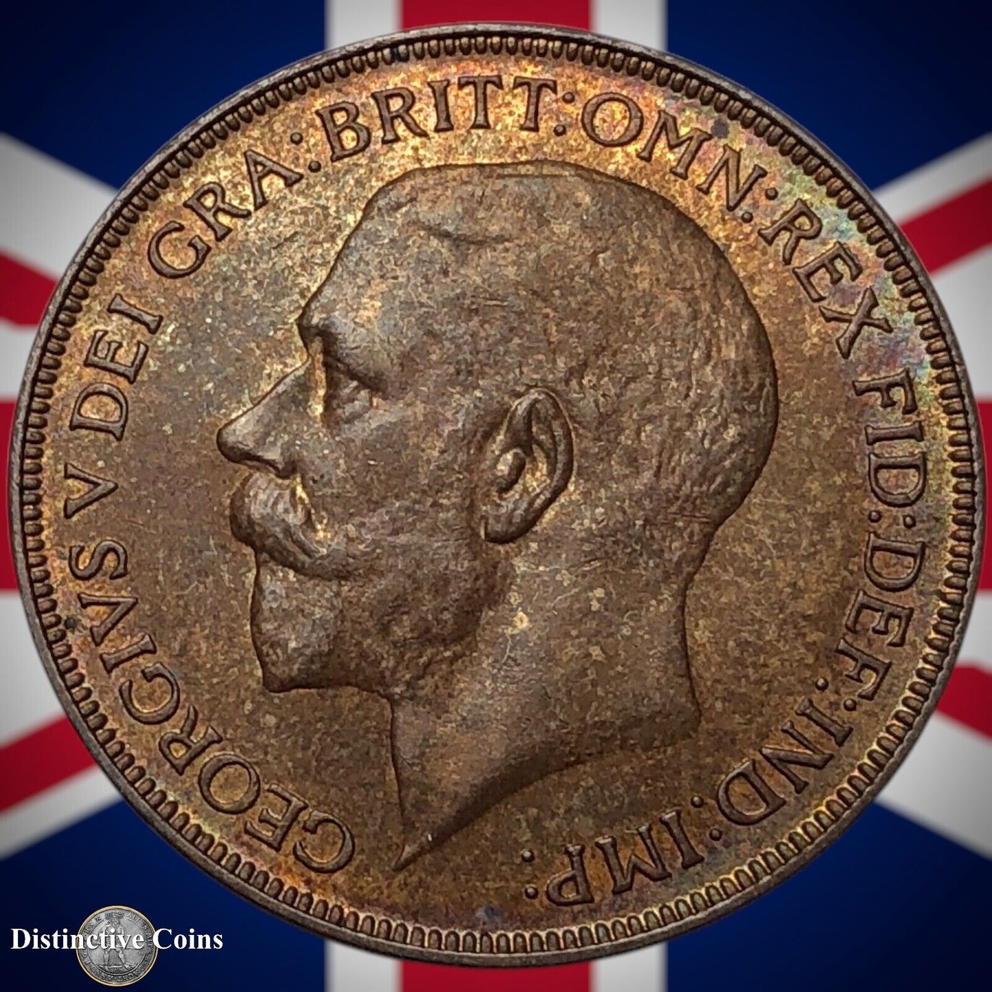 Great Britain 1926 Penny 1d GB7034