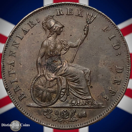 Great Britain 1826 Half Penny 1/2d GB5193