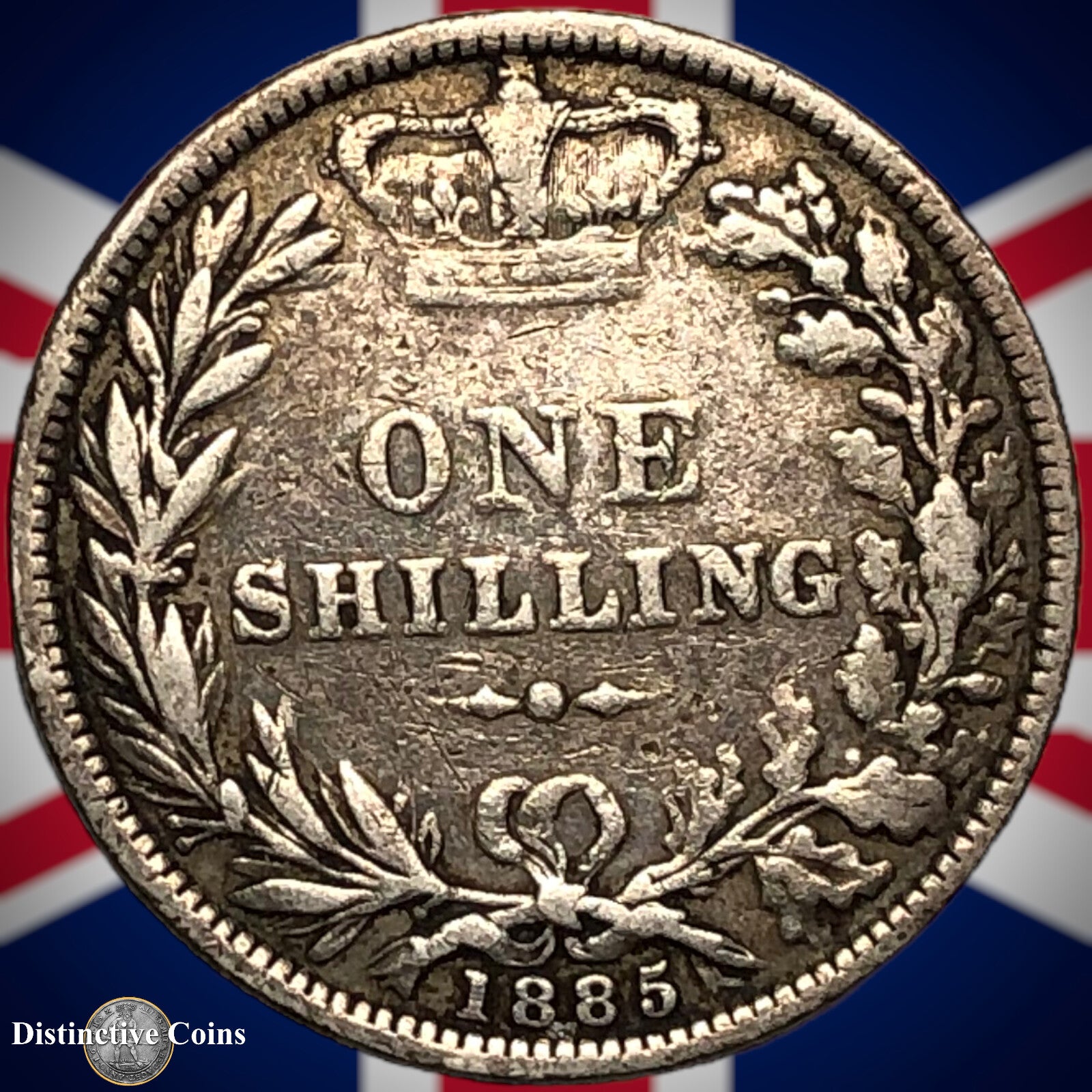 Great Britain 1885 British One Shilling GB0453