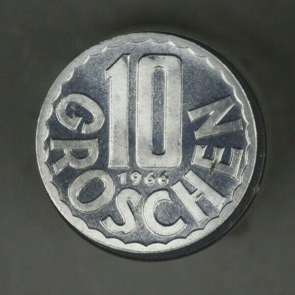 Austria 1966 Proof Set 9 Coins Scarce    B194