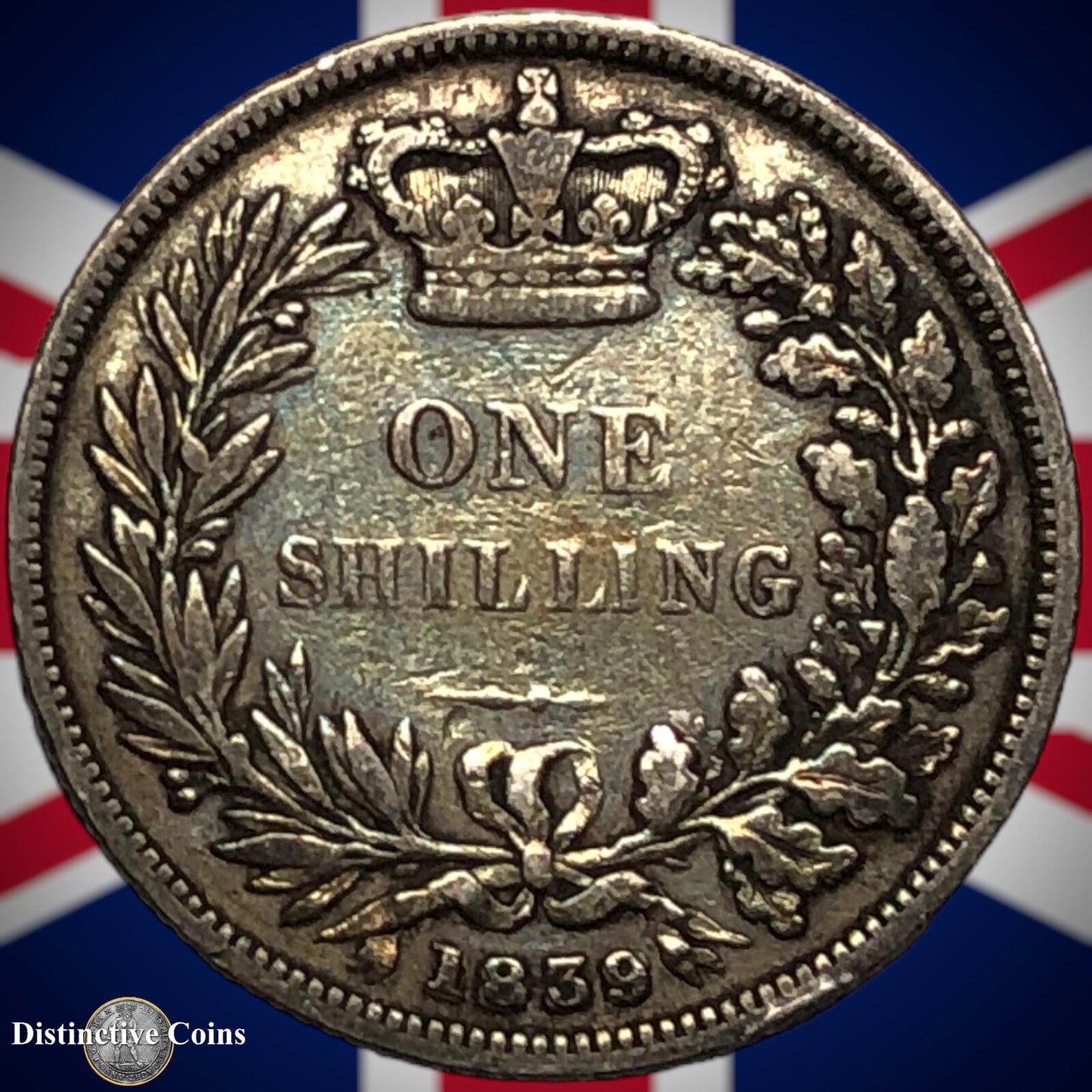 Great Britain 1839 British One Shilling GB0146