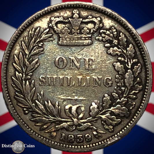 Great Britain 1839 British One Shilling GB0146