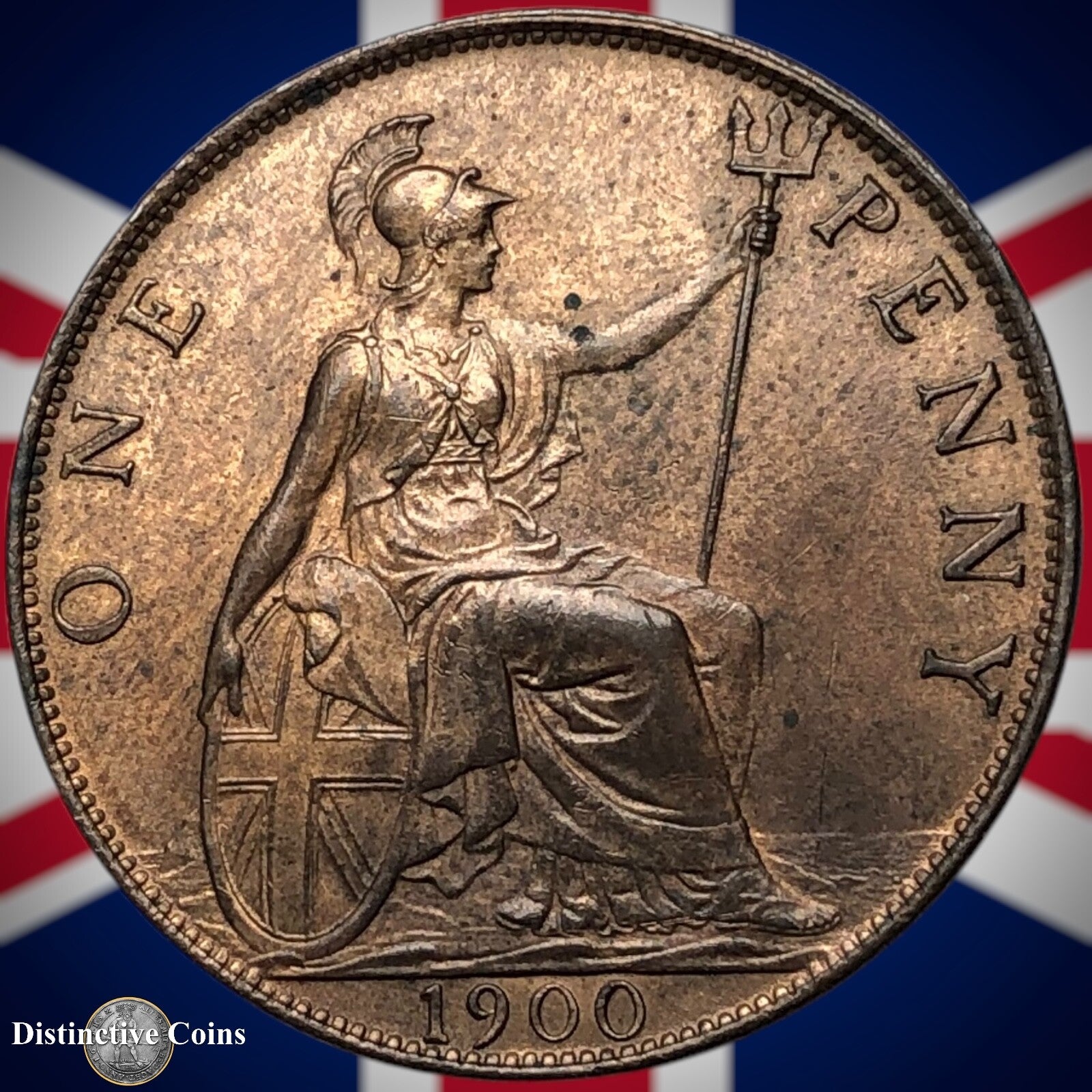 Great Britain 1900 Penny 1d GB6628