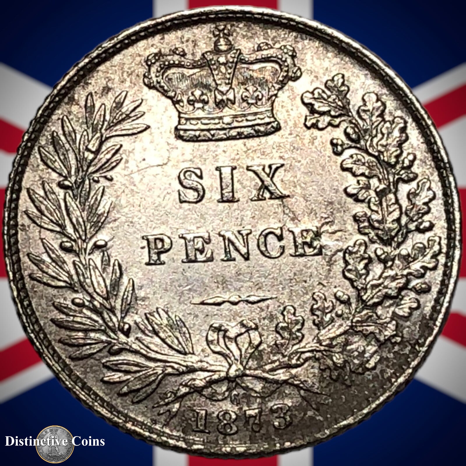 Great Britain 1873 Six Pence GB2606