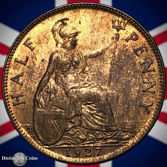 Great Britain 1927 Half Penny 1/2d GB5939