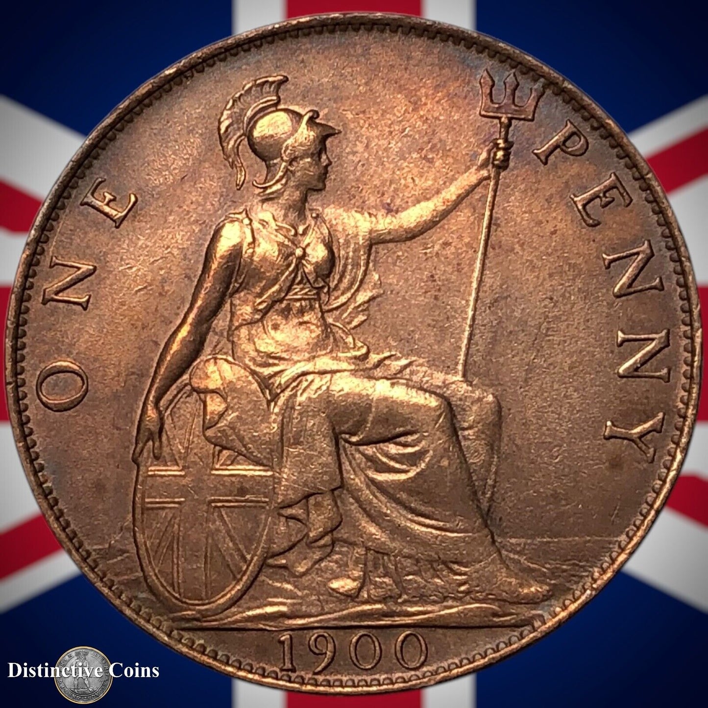 Great Britain 1900 Penny 1d GB6633