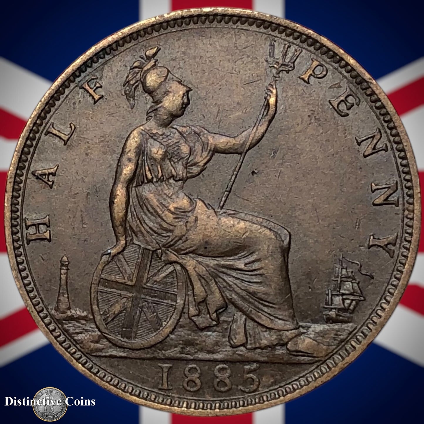 Great Britain 1885 Half Penny 1/2d GB5575