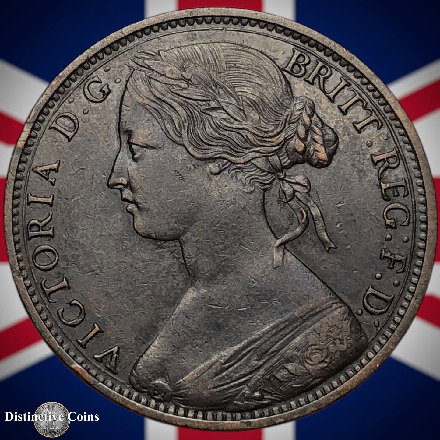 Great Britain 1863 Penny 1d GB6259