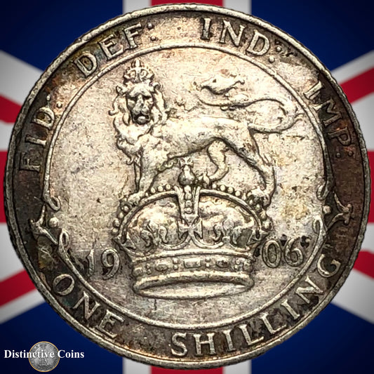 Great Britain 1906 British One Shilling GB0810