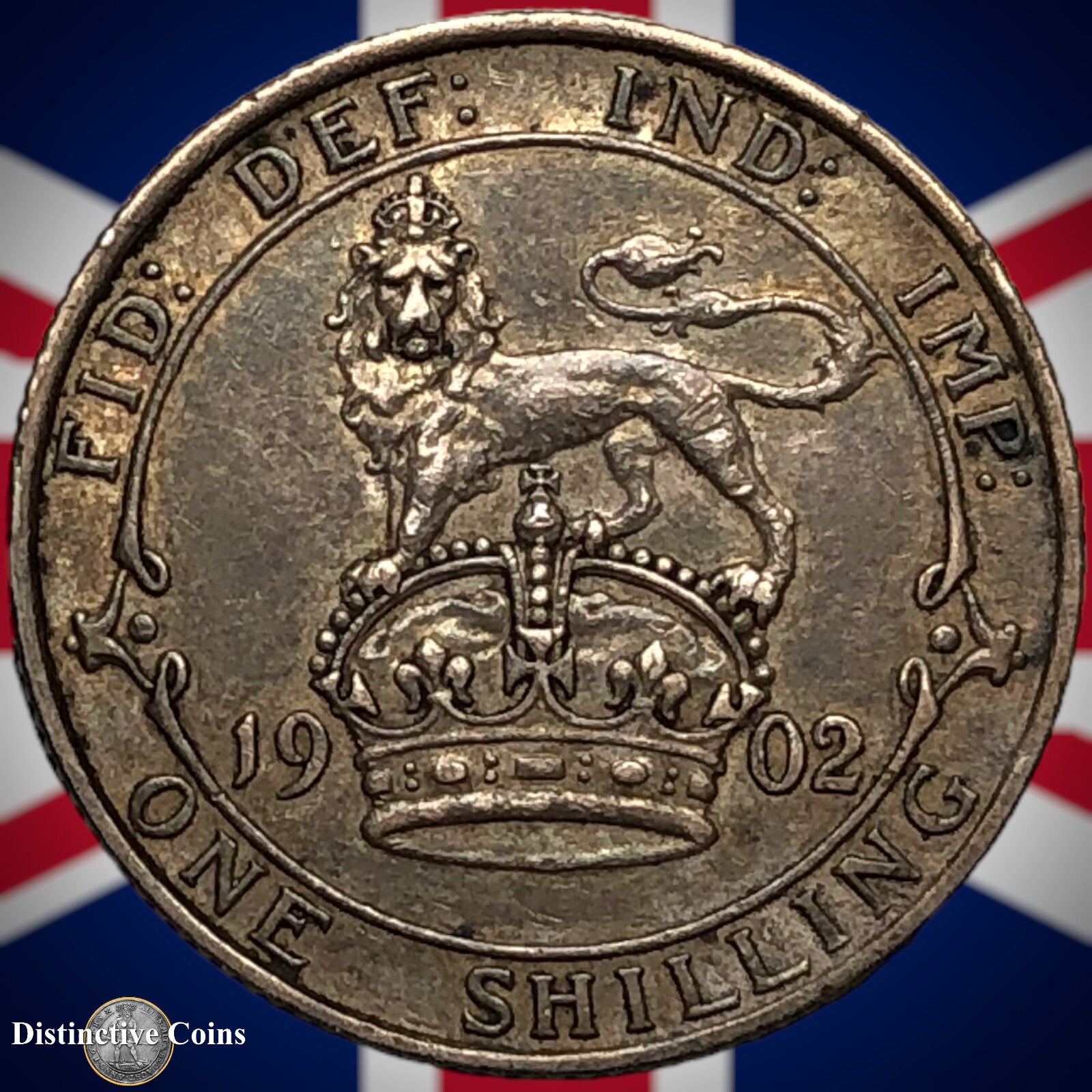 Great Britain 1902 British One Shilling GB0750