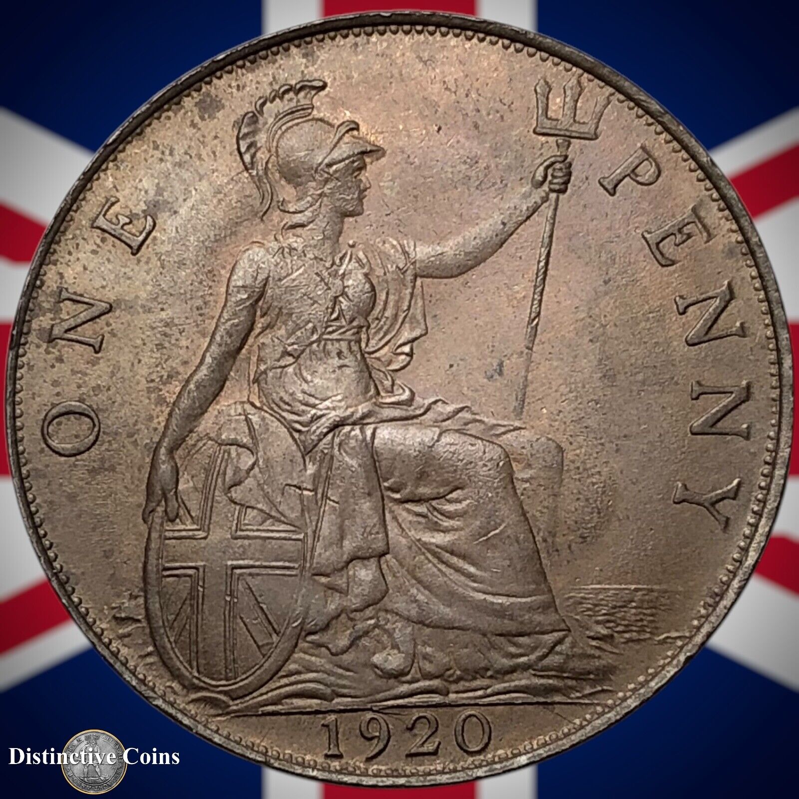 Great Britain 1920 Penny 1d GB6966
