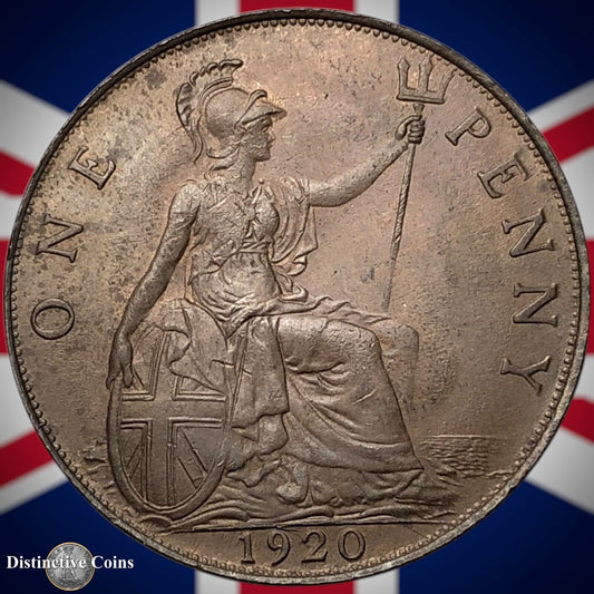 Great Britain 1920 Penny 1d GB6966