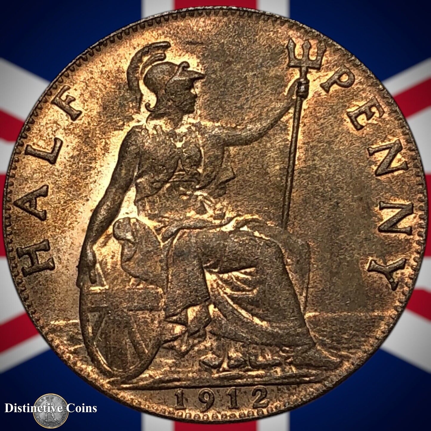 Great Britain 1912 Half Penny 1/2d GB5847