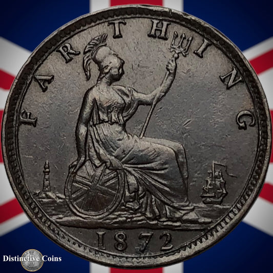 Great Britain 1872 Farthing 1/4d GB3668