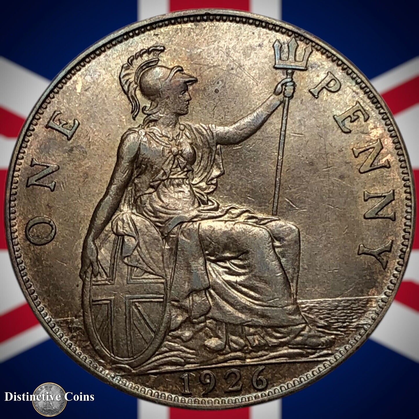 Great Britain 1926 Penny 1d GB7030
