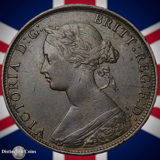 Great Britain 1861 Half Penny 1/2d GB5358