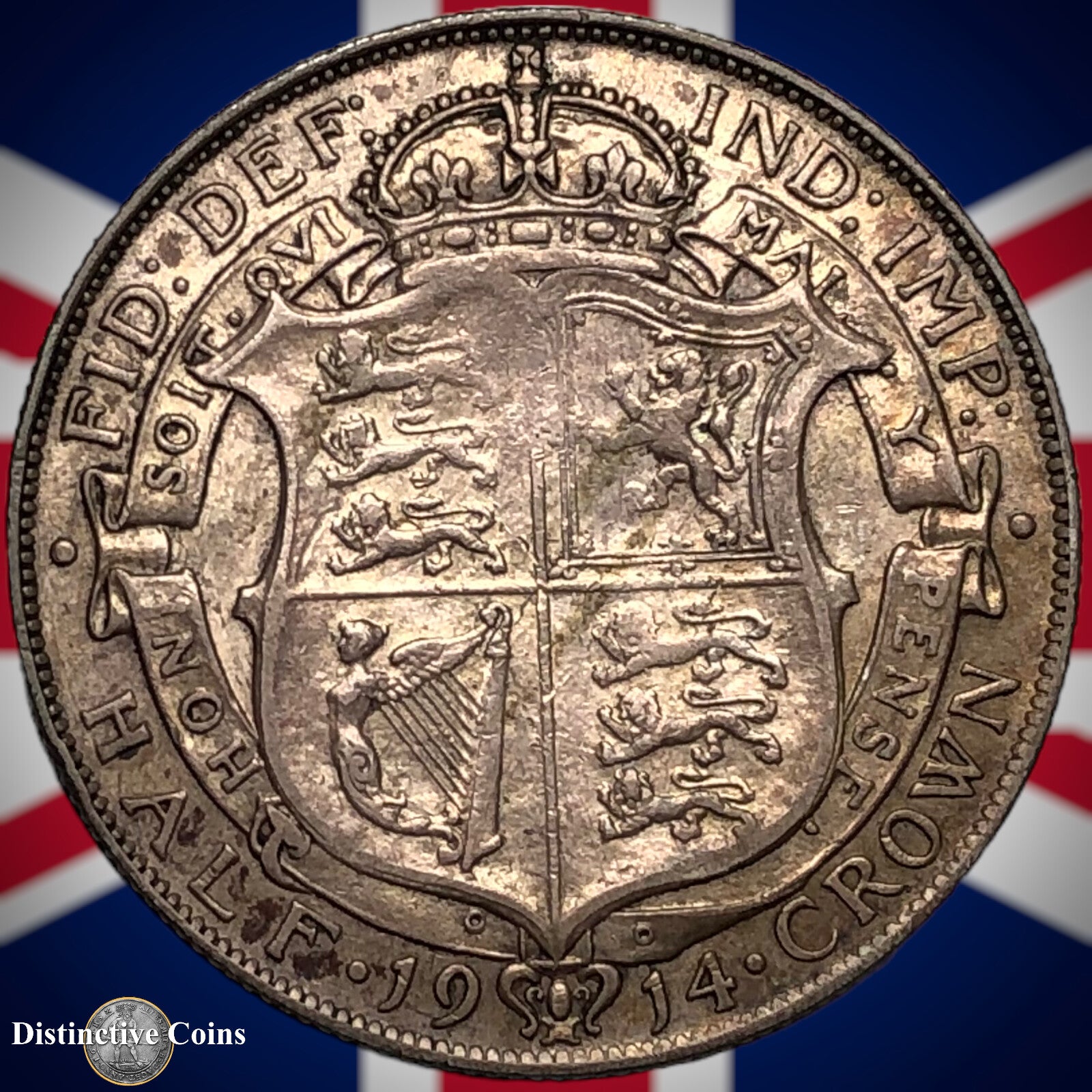 Great Britain 1914 Half Crown GB1236