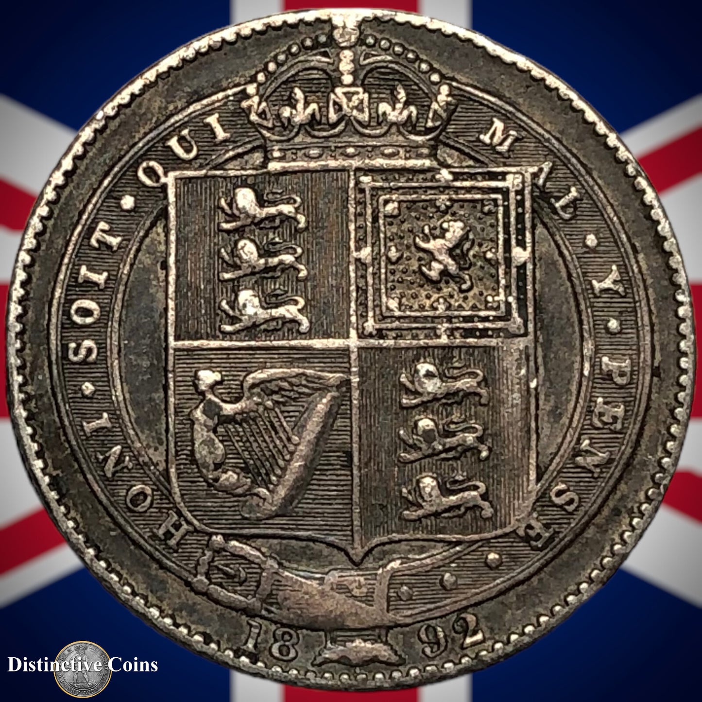 Great Britain 1892 British One Shilling GB0599
