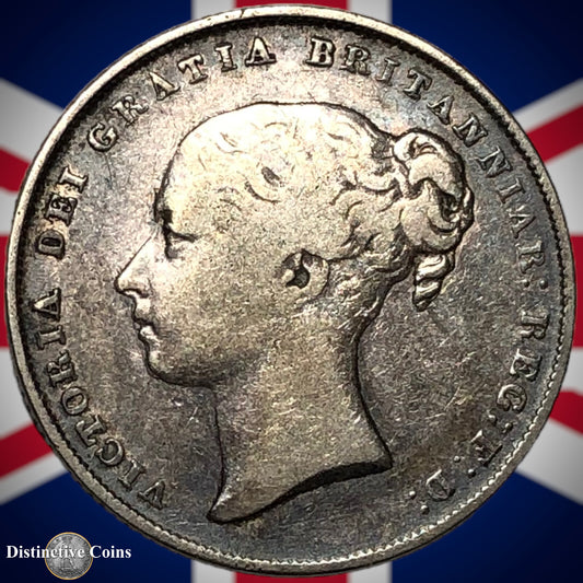 Great Britain 1848/6 British One Shilling GB0209