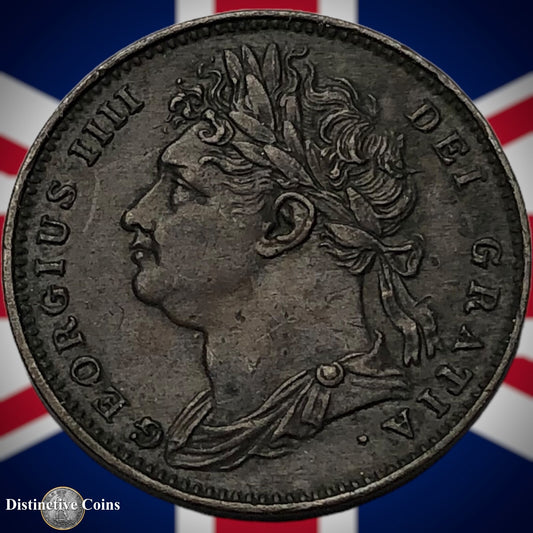 Great Britain 1821 Farthing 1/4d GB3229