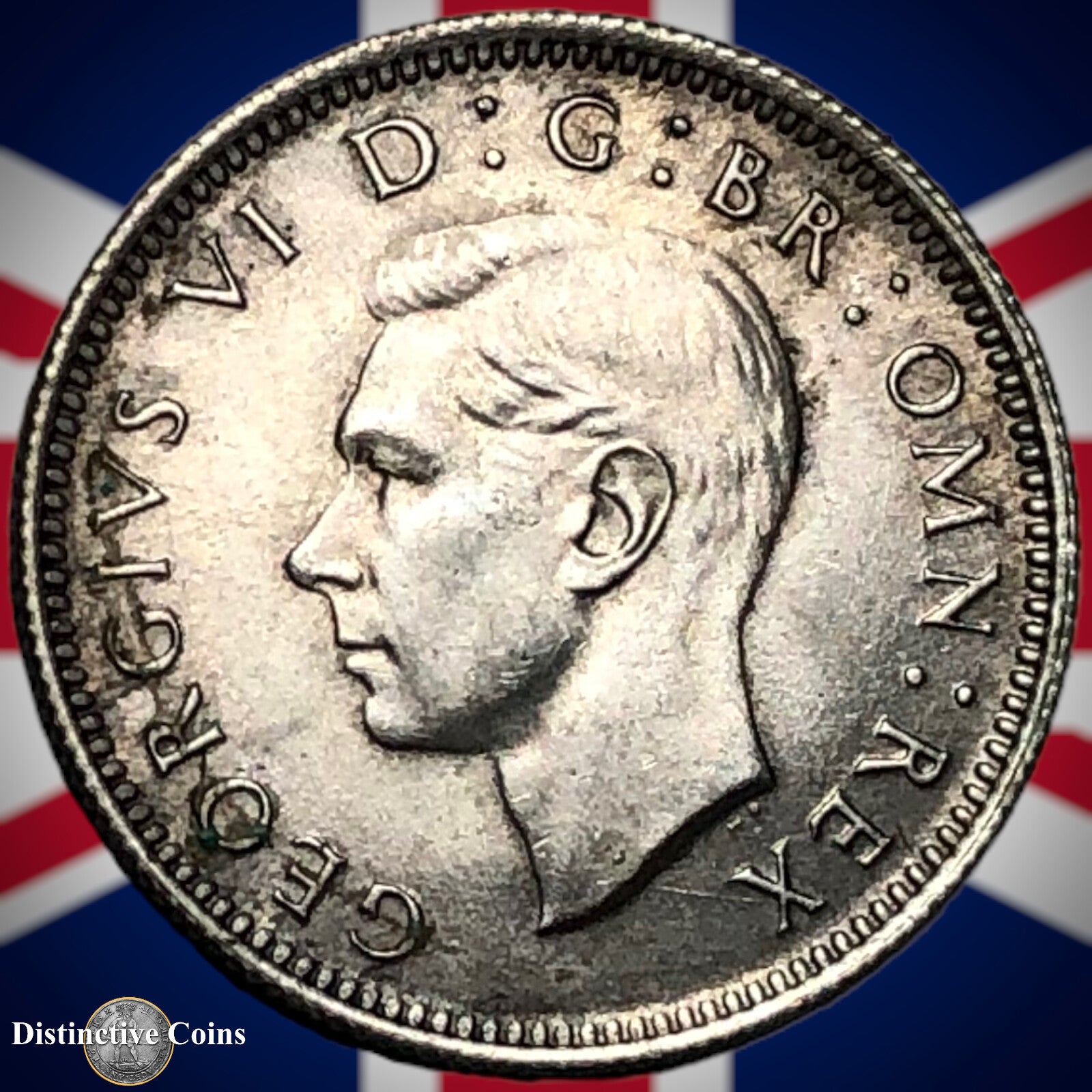 Great Britain 1943 Six Pence GB1738