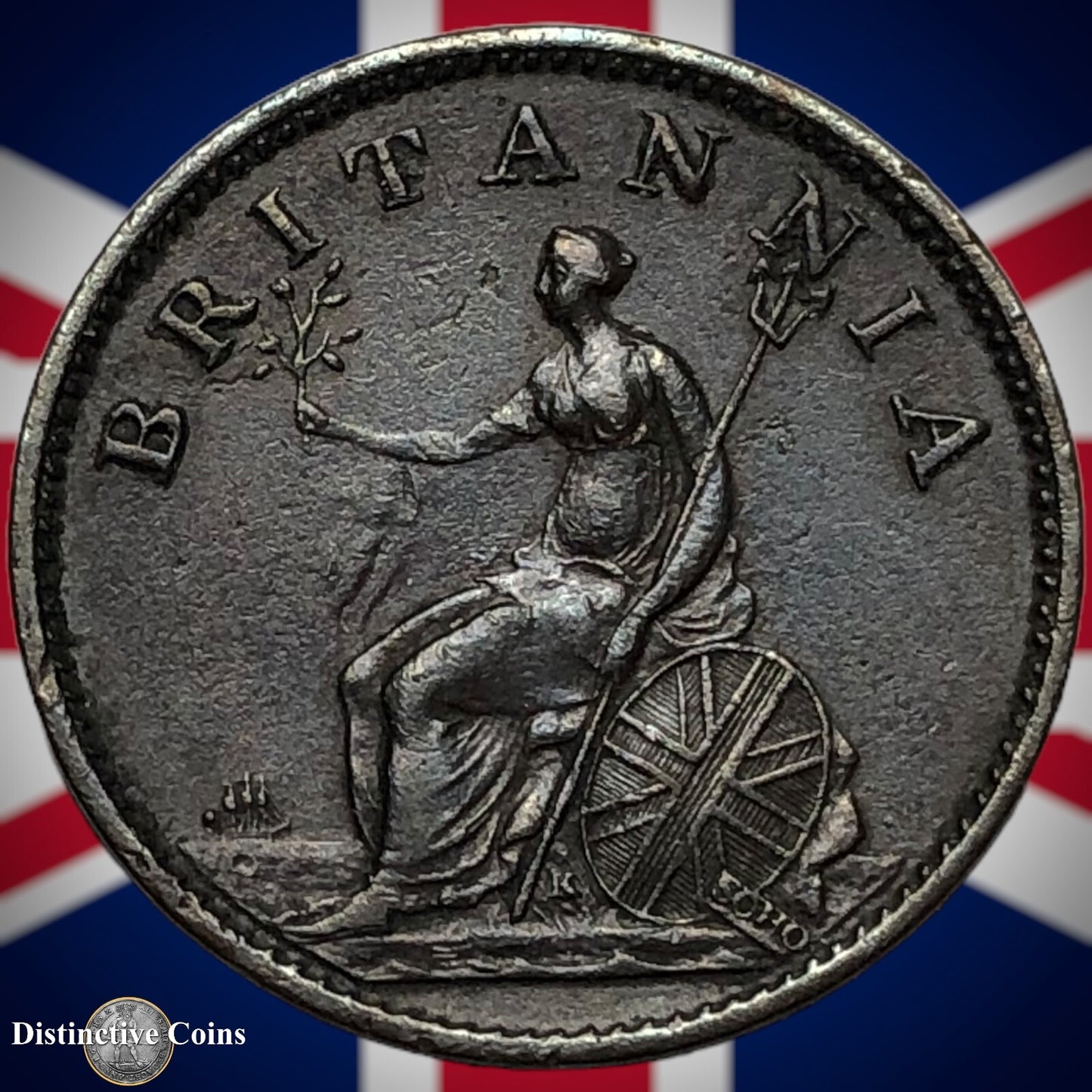 Great Britain 1806 Farthing 1/4d GB3206