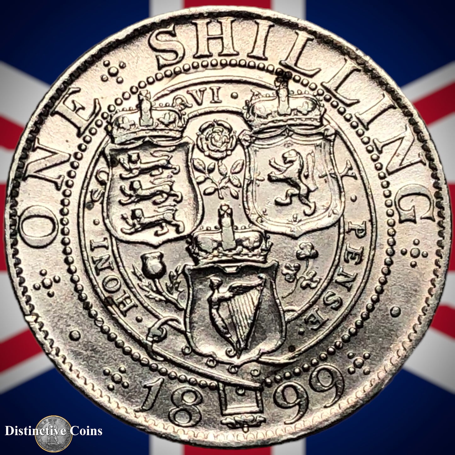 Great Britain 1899 British One Shilling GB0706