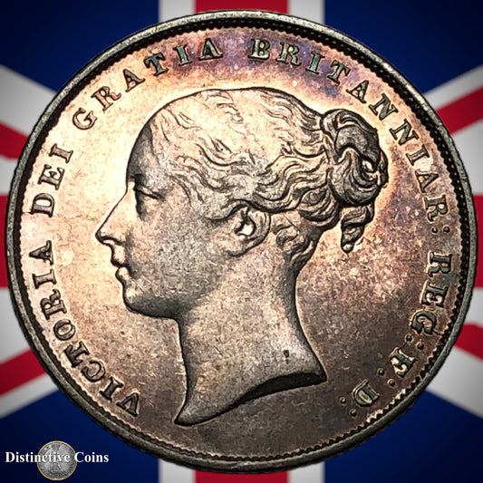 Great Britain 1855 British One Shilling GB0224
