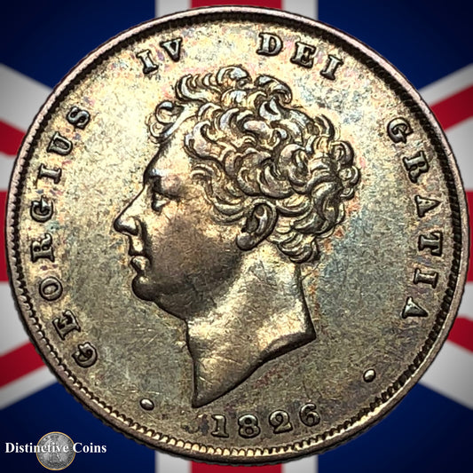 Great Britain 1826 British One Shilling GB0098