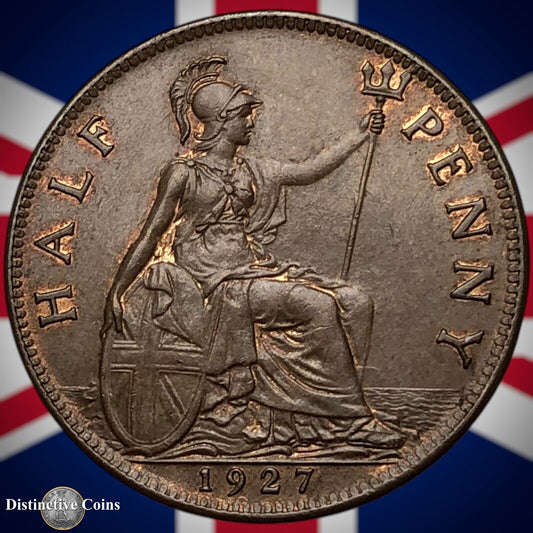 Great Britain 1927 Half Penny 1/2d GB5938