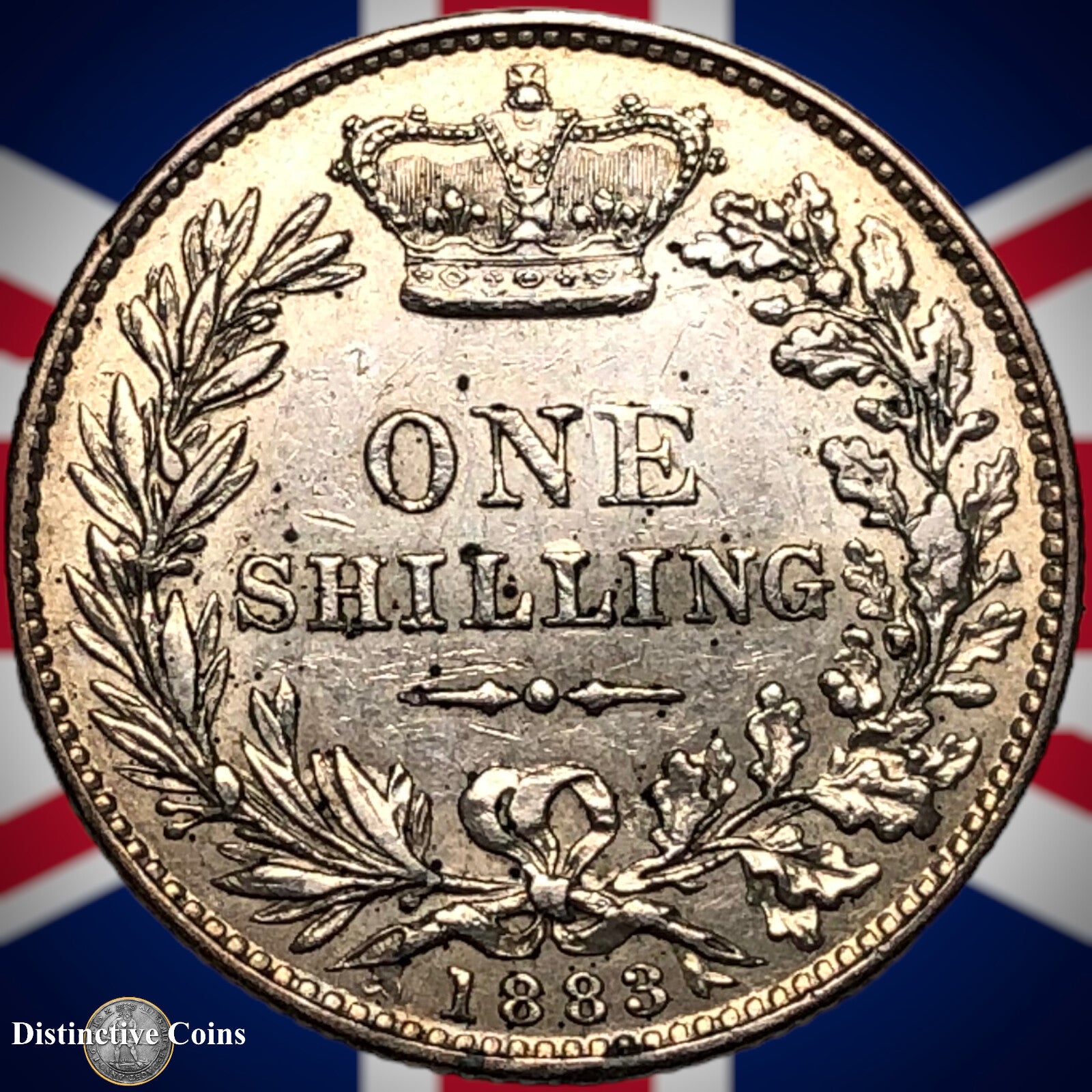 Great Britain 1883 British One Shilling GB0435