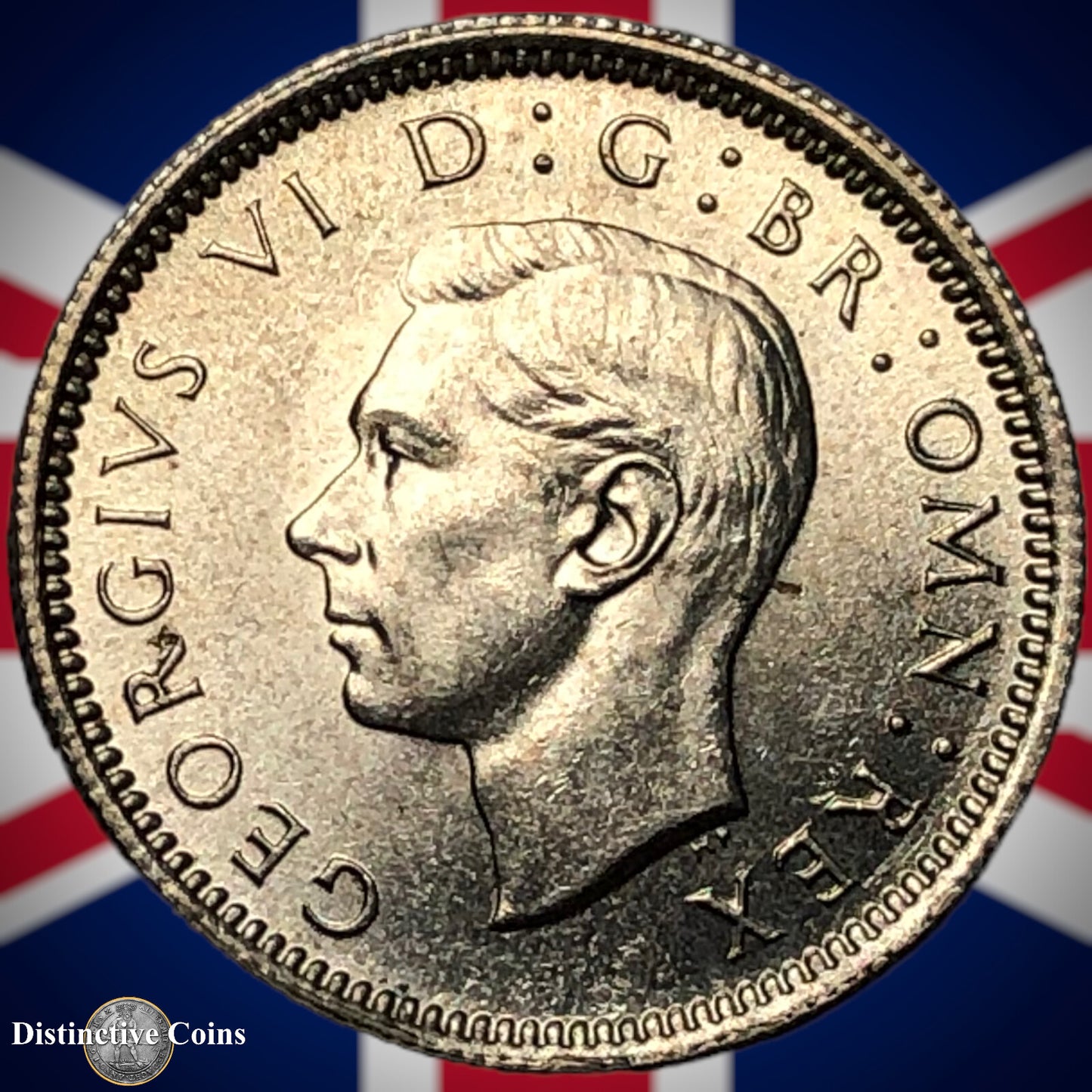 Great Britain 1943 Six Pence GB1740