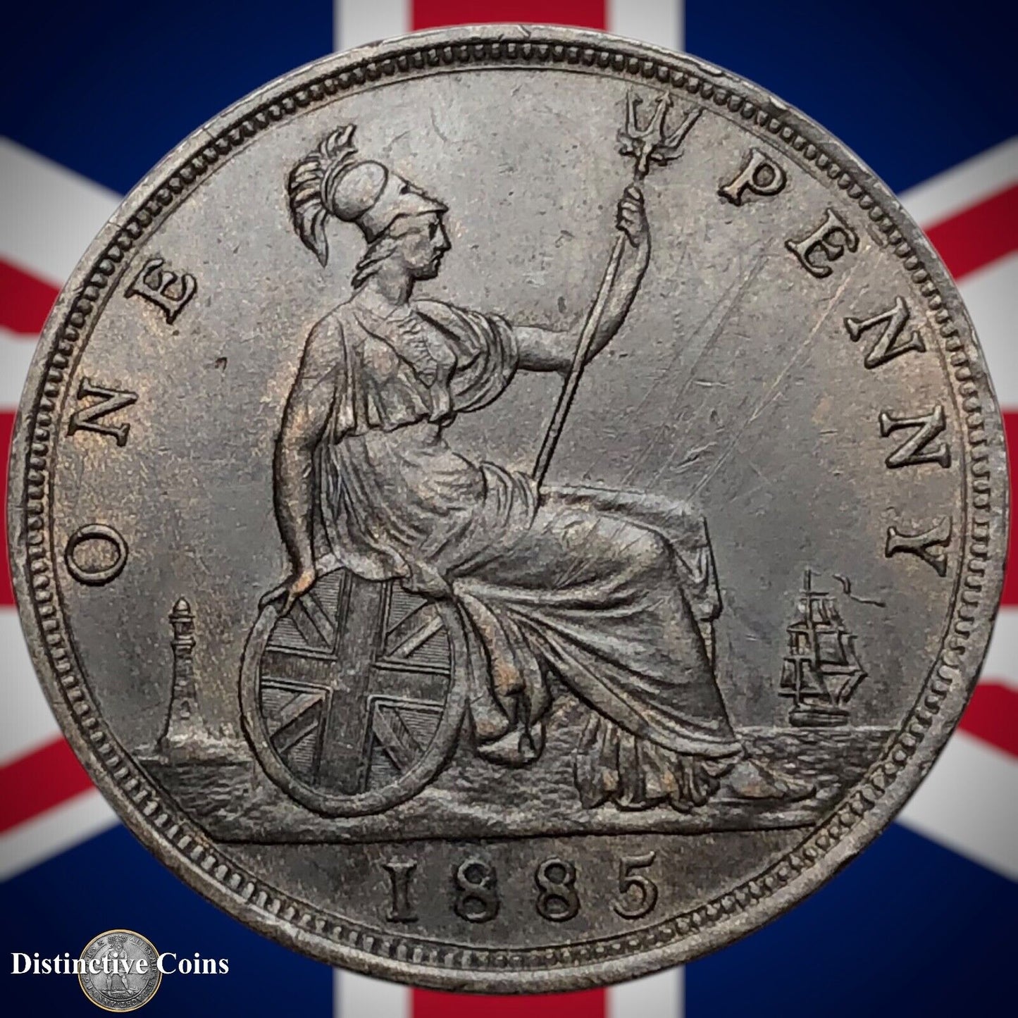 Great Britain 1885 Penny 1d GB6453