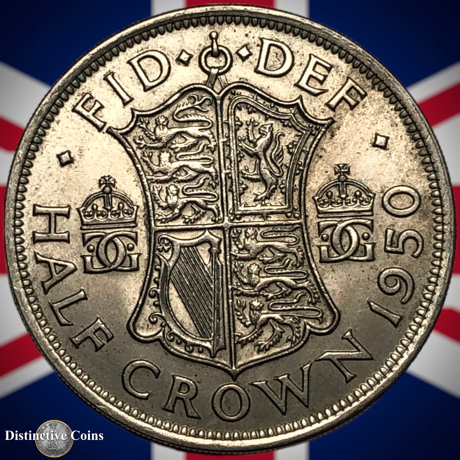 Great Britain 1950 Half Crown GB1352