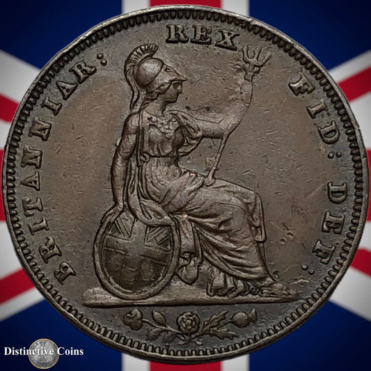 Great Britain 1836 Farthing 1/4d GB3386