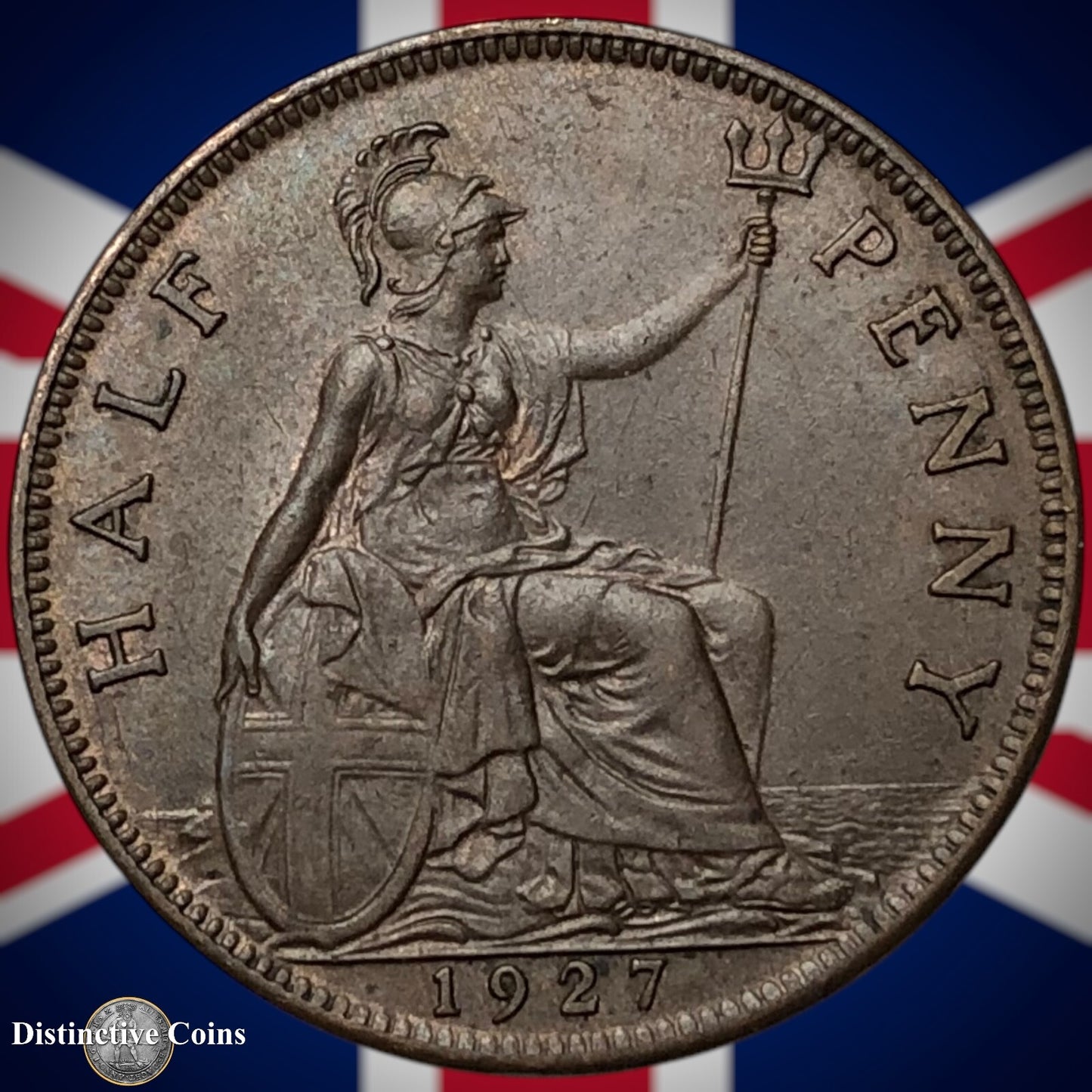 Great Britain 1927 Half Penny 1/2d GB5931