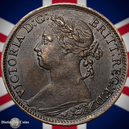 Great Britain 1886 Farthing 1/4d GB4214