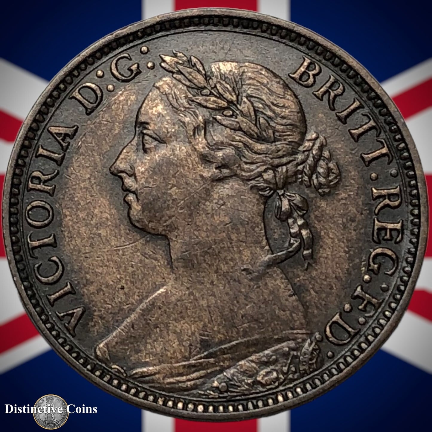 Great Britain 1882 H Farthing 1/4d GB4034