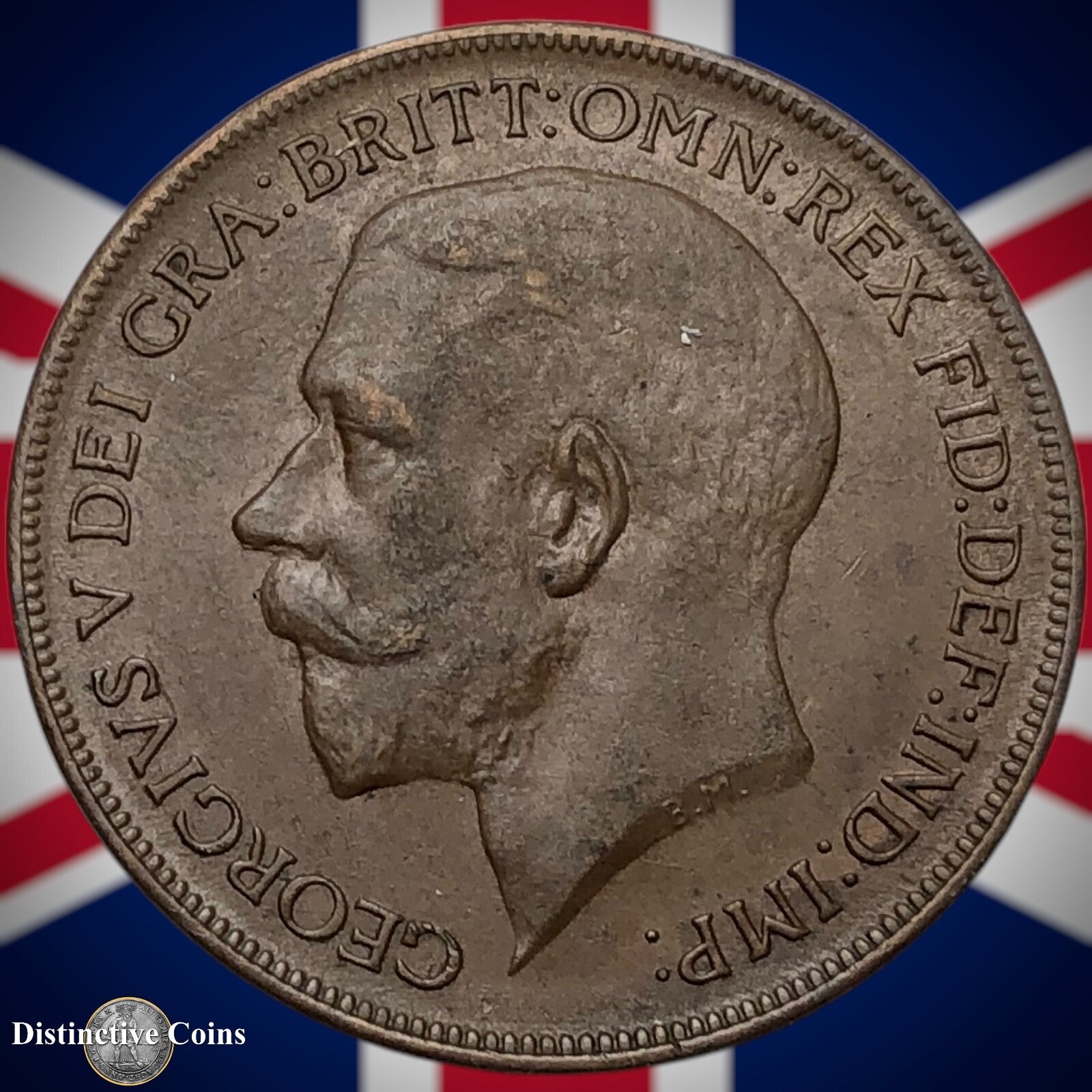 Great Britain 1922 Penny 1d GB7014