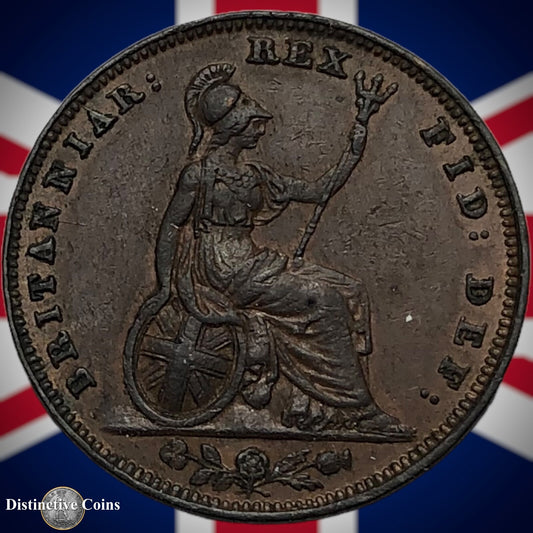 Great Britain 1831 Farthing 1/4d GB3365