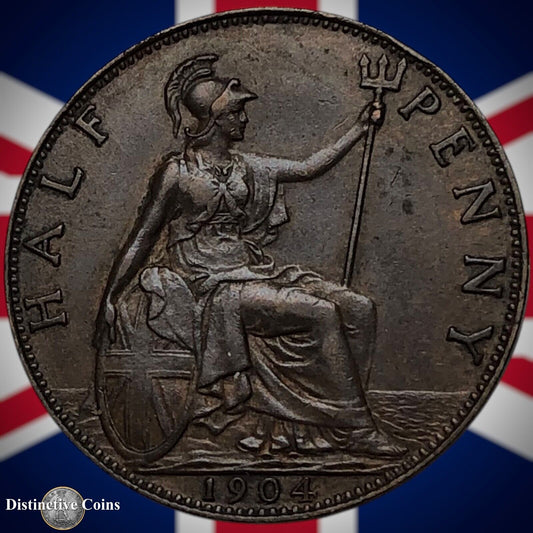 Great Britain 1904 Half Penny 1/2d GB5799