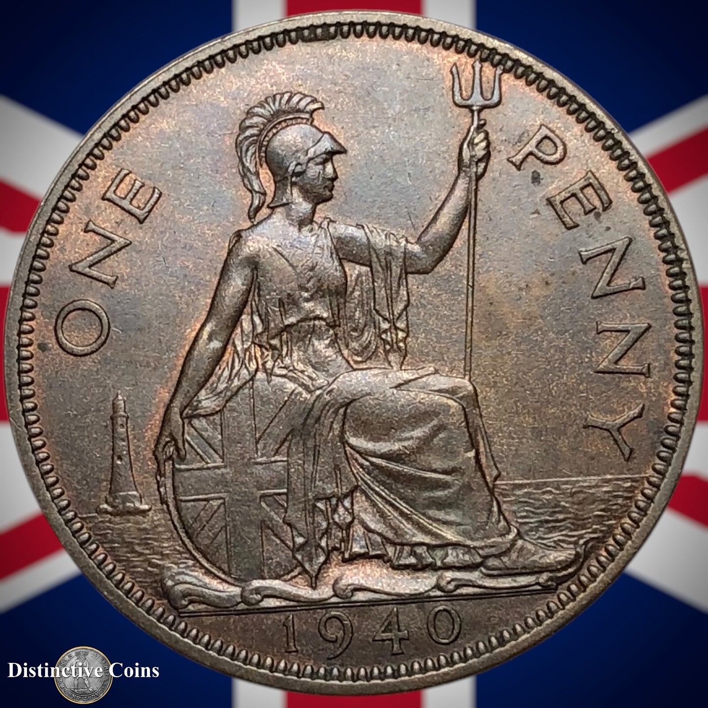 Great Britain 1940 Penny 1d GB7231