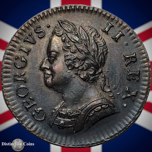 Great Britain 1754 Farthing 1/4d GB3183