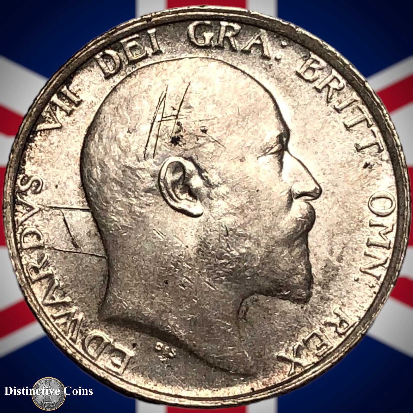 Great Britain 1907 British One Shilling GB0853