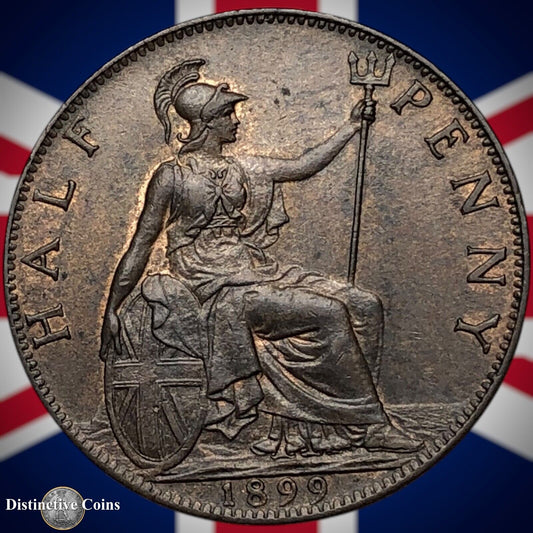 Great Britain 1899 Half Penny 1/2d GB5742